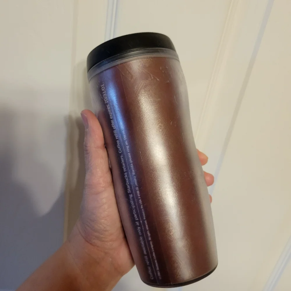 2001 Starbucks Insulated Coffee Tumbler ~ Mermaid ~ Great Y2K-ish Item! FINAL!